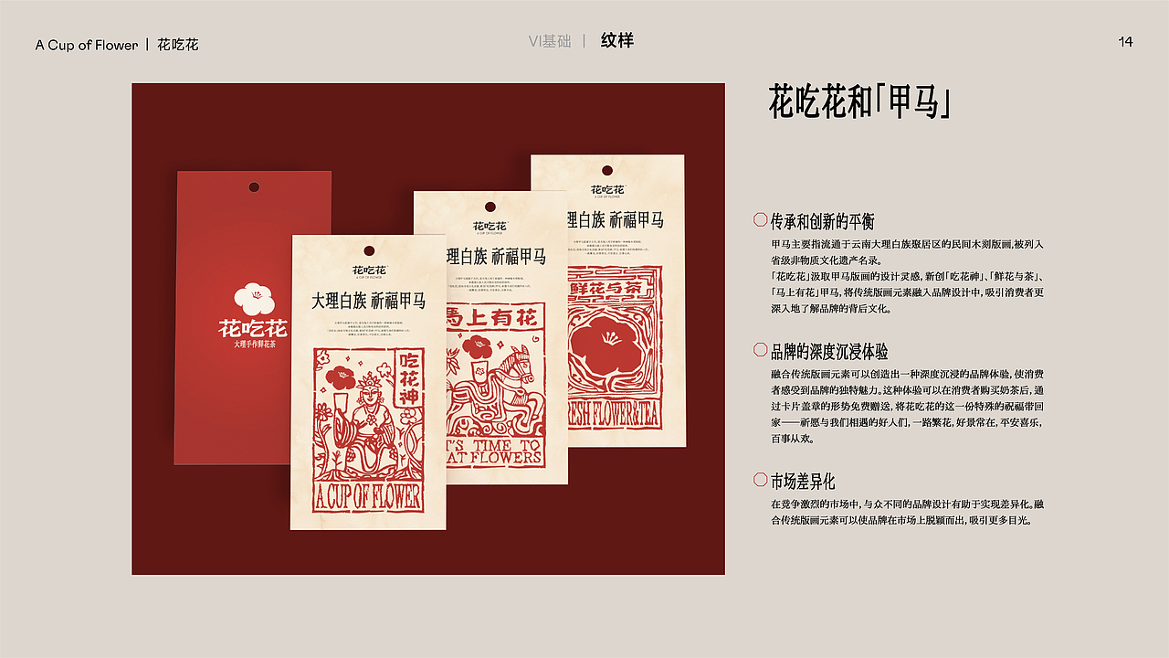 花吃花-大理手作鲜花茶|品牌设计