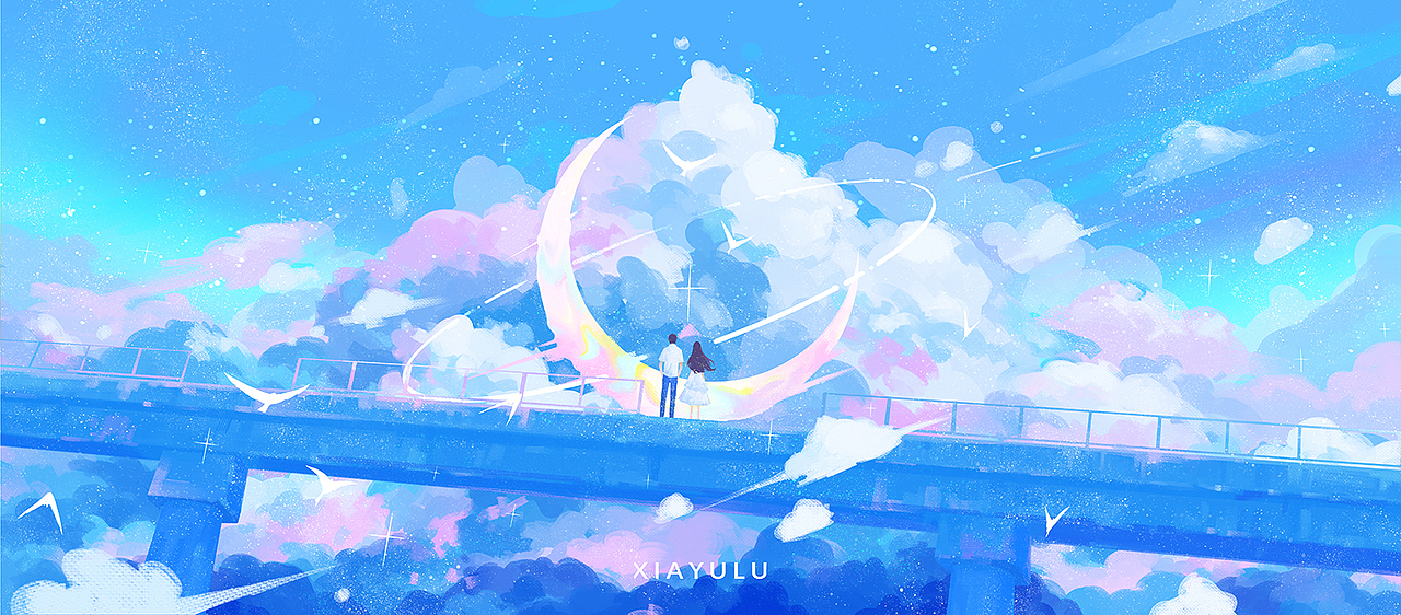 最近的蓝色合集（图ZMzE1NzUyMjg4） - 商业插画 - 站酷设计师遐屿璐原创素材 - 站酷ZCOOL