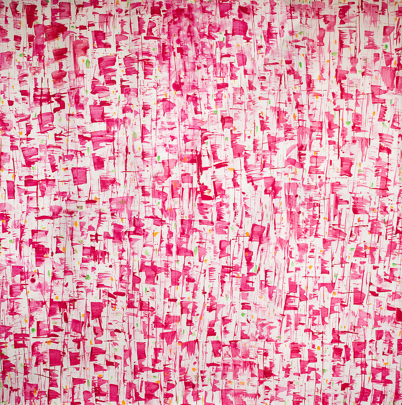 丽泽兑乐
<br>丽泽兑,君子以朋友讲习。惠泽万物,众邻相悦!<br><br>纸本 设色 200×200cm 2022 汪流全