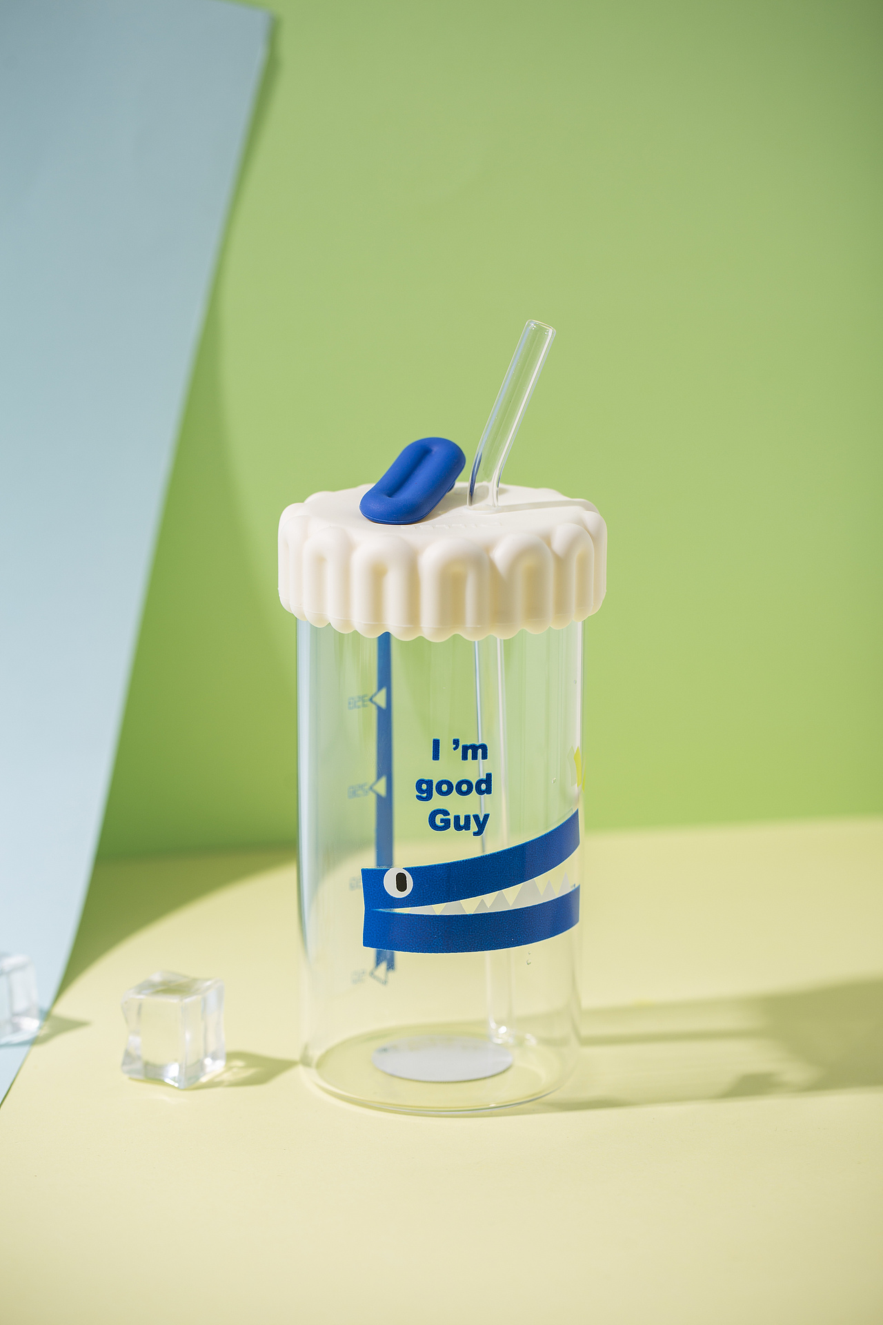 有间|迪乐贝尔潮玩双饮玻璃杯