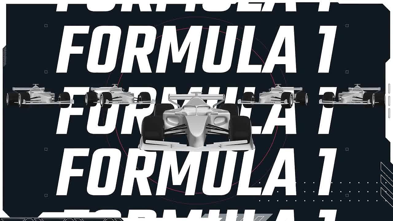 AE模板 | 时尚动感运动LOGO标志介绍赛车电视节目特殊