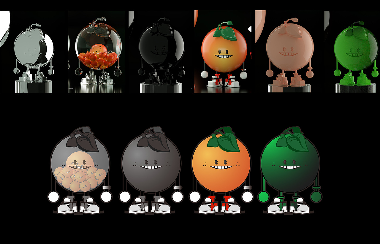 橘子小子 Orange boy（圖ZMzEwNzkwNzk2） - IP形象 - 站酷設計師OrangeTrain原創(chuàng)素材 - 站酷ZCOOL