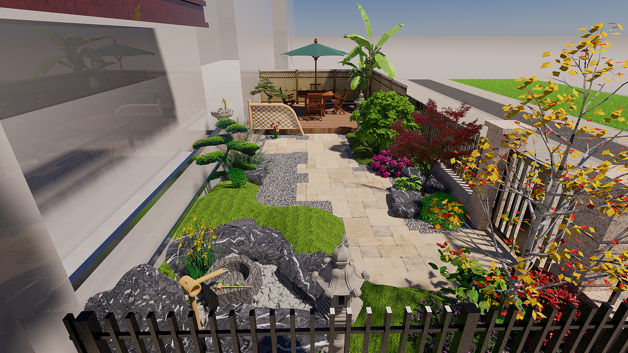 日式庭院景观设计案例