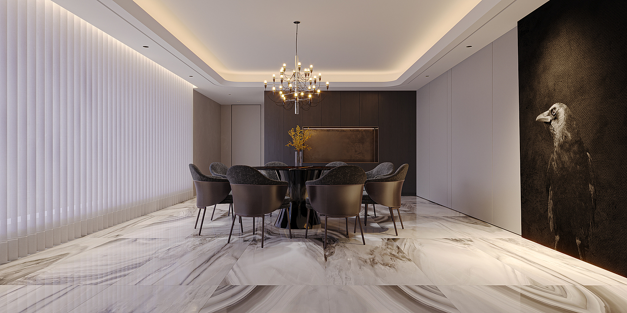 玖丨霸道与温柔共存（图ZMzExMTE3MTM2） - 家装设计 - 站酷设计师木梵空间设计表现原创素材 - 站酷ZCOOL