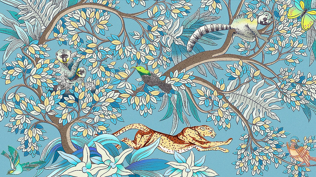 真工酱酒 兔年生肖纪念酒包装插画设计