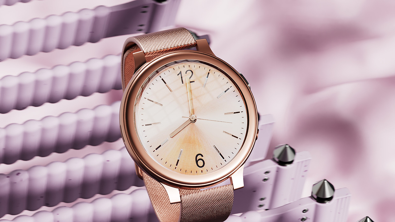 女性手表产品动画