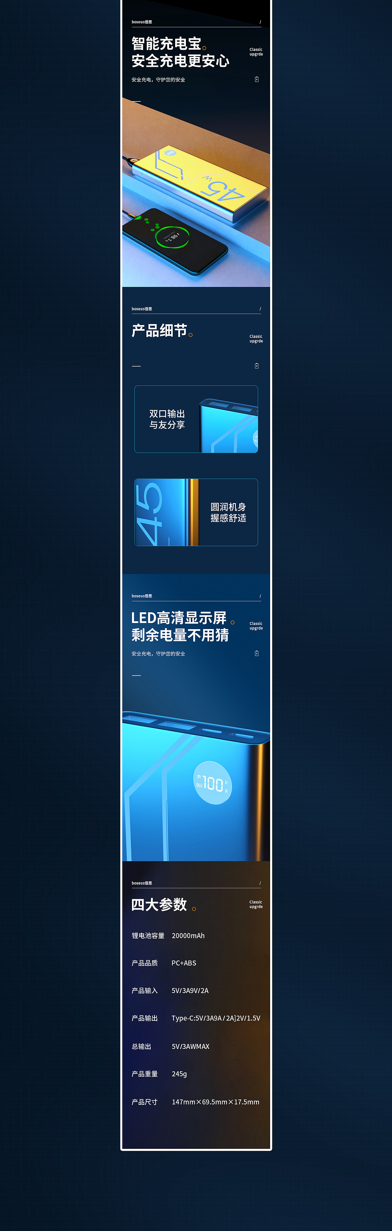 2024-充电宝详情页渲染（图ZMzYwNzgyMjY0） - 电商 - 站酷设计师小沐qwq原创素材 - 站酷ZCOOL