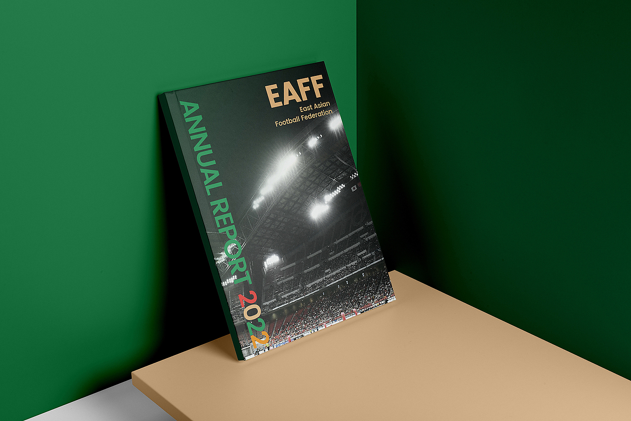 EAFF东亚足球联合会2022年报画册设计（图ZMzQ0MjE5Njgw） - 书籍/画册 - 站酷设计师橙时品牌设计原创素材 - 站酷ZCOOL