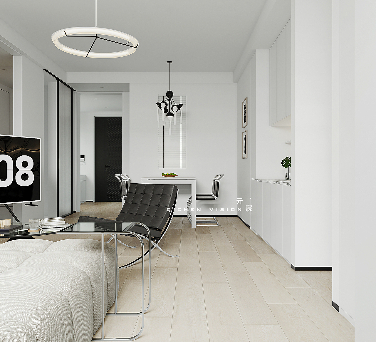 现代-简白家居（图ZMzE3OTMwNDY4） - 家装设计 - 站酷设计师亓宸视觉设计原创素材 - 站酷ZCOOL