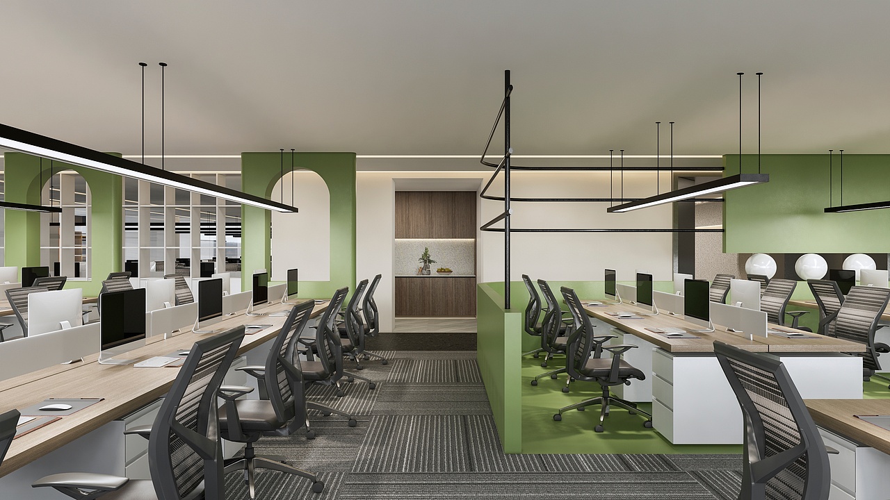 设计事务所 诺仕科技办公空间,方圆之间·别具洞见