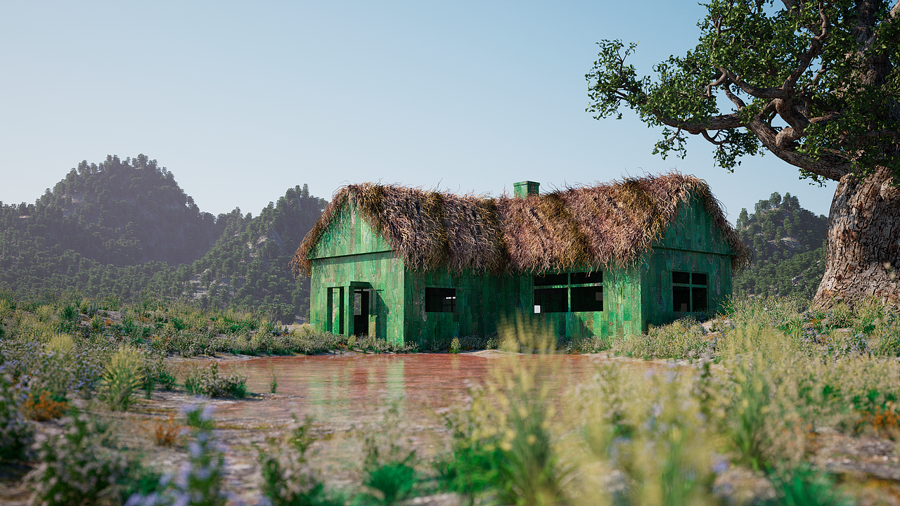 C4D环境场景制作练习（图ZMjk3MzU2MTEy） - 场景 - 站酷设计师C4D爱好者21原创素材 - 站酷ZCOOL