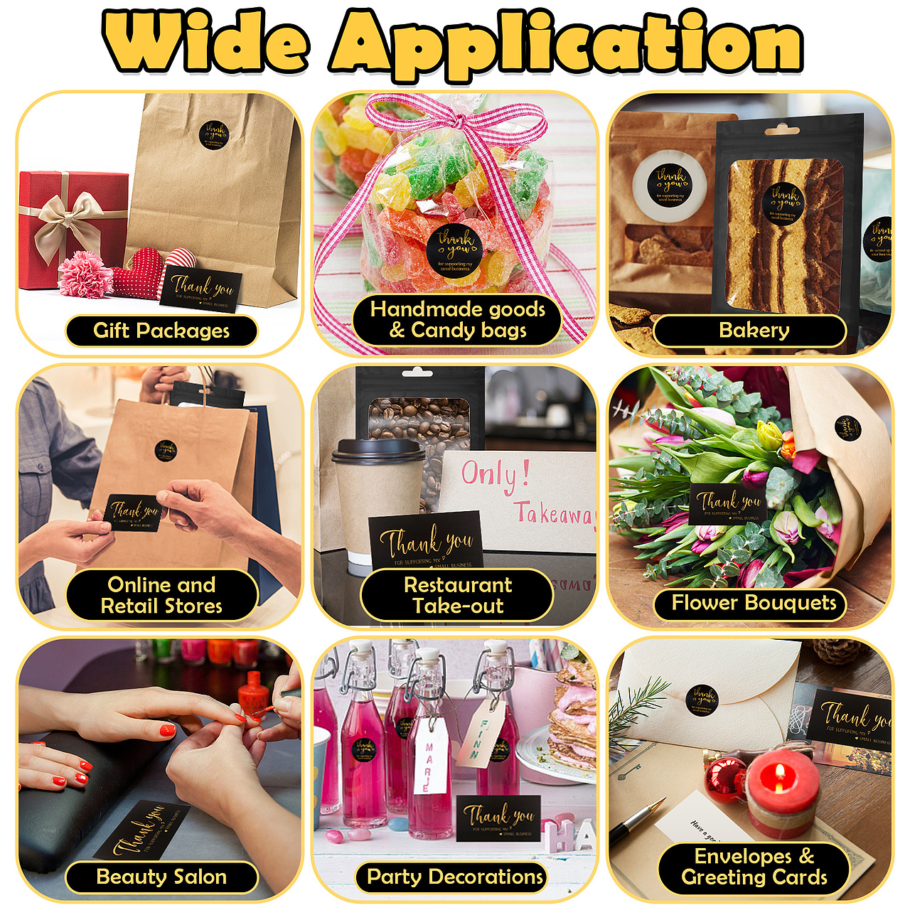 亚马逊主图-感谢卡和贴纸(黑)