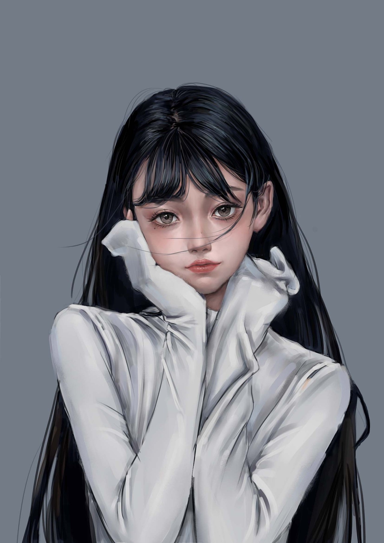 插画接单哦任何画风都可以仿,比作品完整