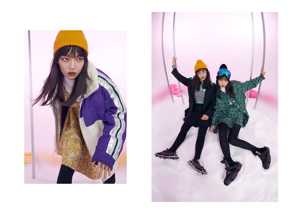 我的摄影作品—女装羽绒服商业拍摄