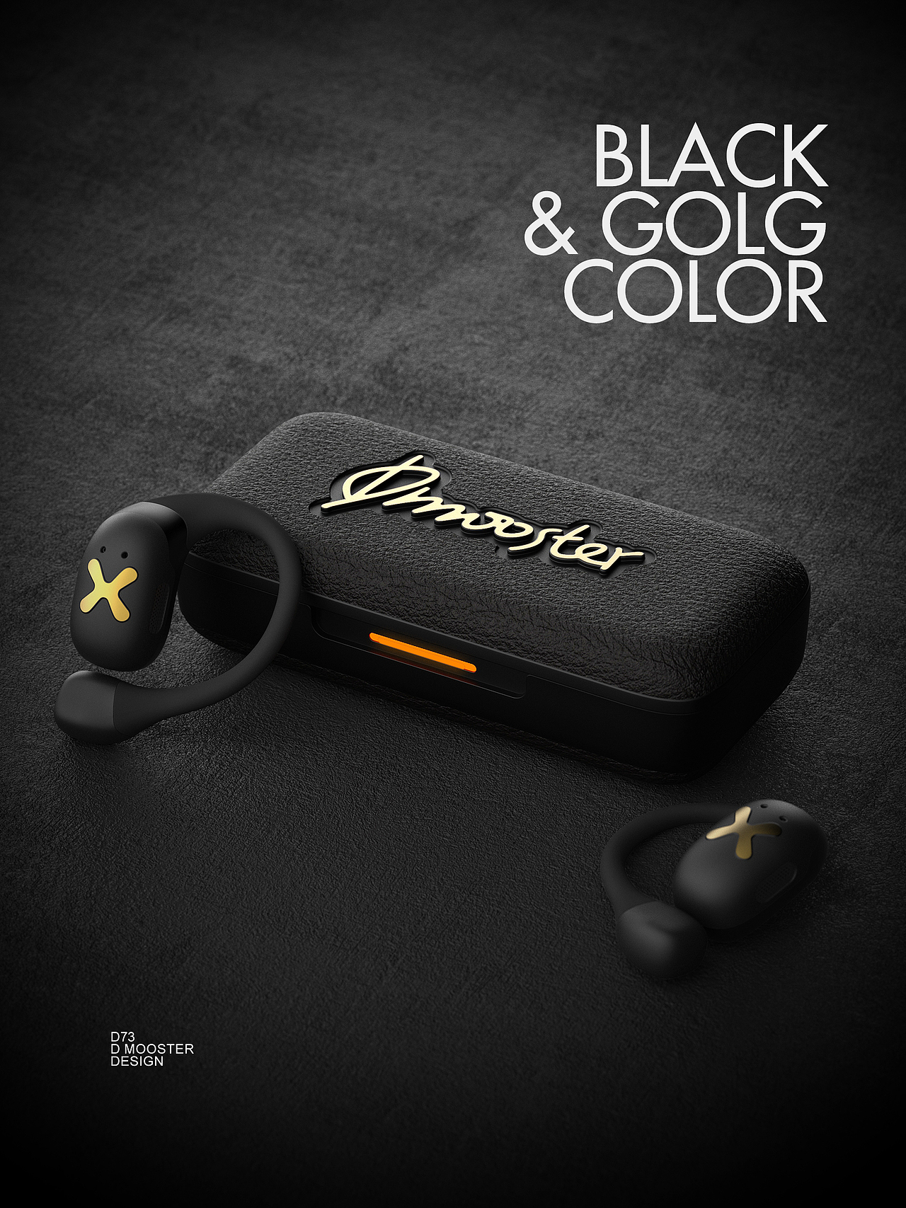 D MOOSTER® | BLACK-BOX 复古开放式蓝牙耳机（图ZMzY5MTMyNjUy） - 电子产品 - 站酷设计师DMOOSTER原创素材 - 站酷ZCOOL