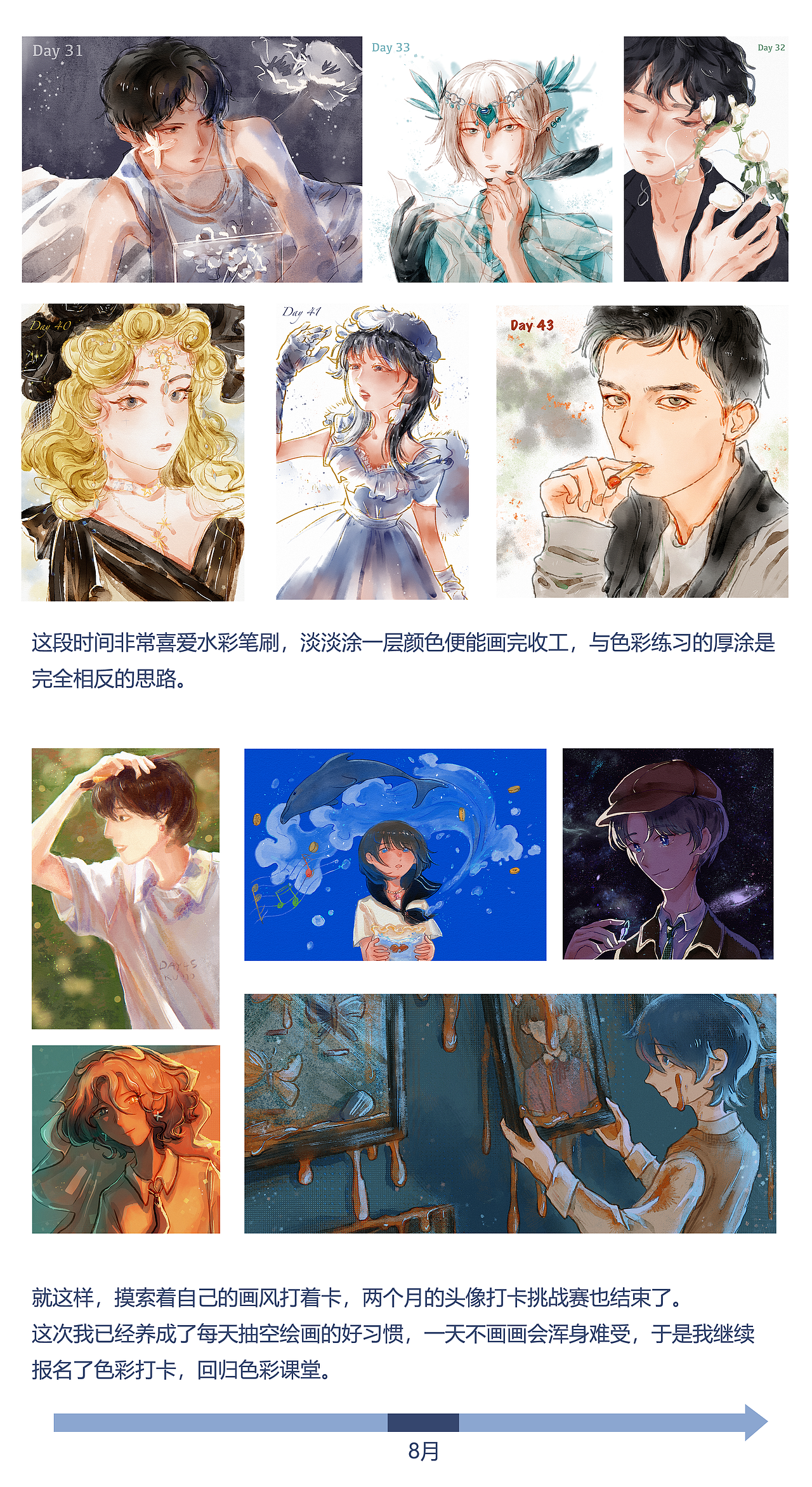2022绘画练习总结（图ZMzI2NzI1MTI4） - 创作习作 - 站酷设计师Kuno九珞原创素材 - 站酷ZCOOL