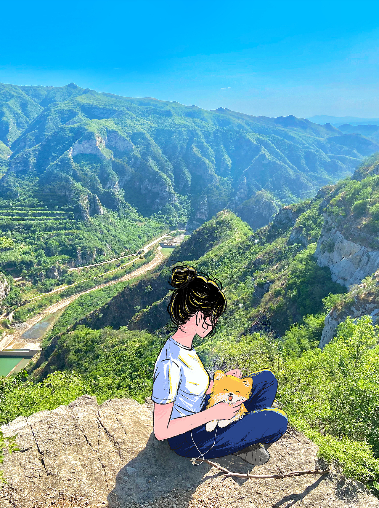 照片插畫 | 這個(gè)夏天（圖ZMzAyNTEyMjA4） - 創(chuàng)作習(xí)作 - 站酷設(shè)計(jì)師Joynii原創(chuàng)素材 - 站酷ZCOOL