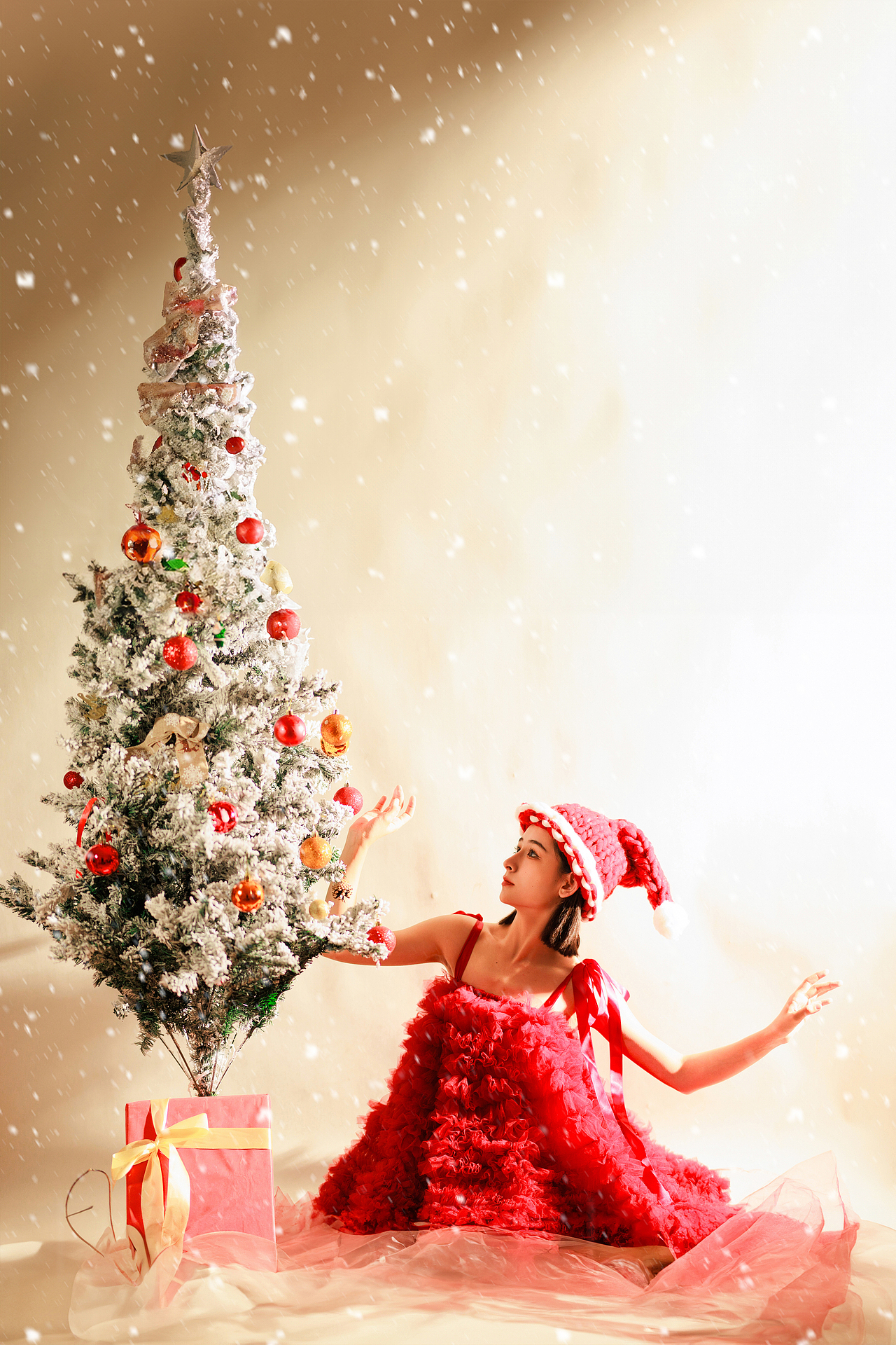 🎄圣诞写真（图ZMzU1MzQyMTEy） - 人像摄影 - 站酷设计师拾影饮月原创素材 - 站酷ZCOOL