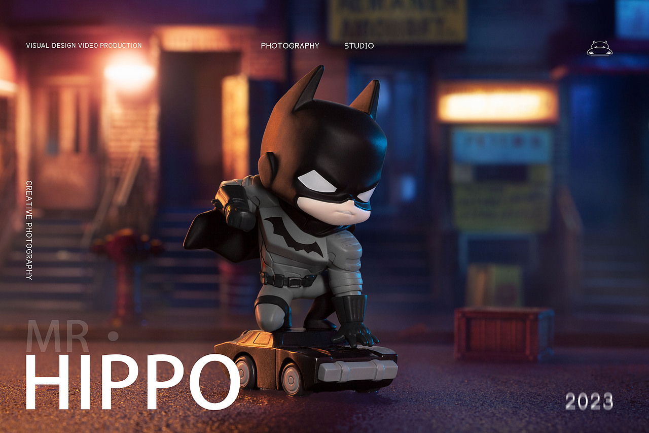 盲盒摄影-POP MART DC哥谭市系列