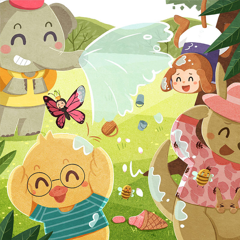 百词斩线上小绘本-我们爱我们的家