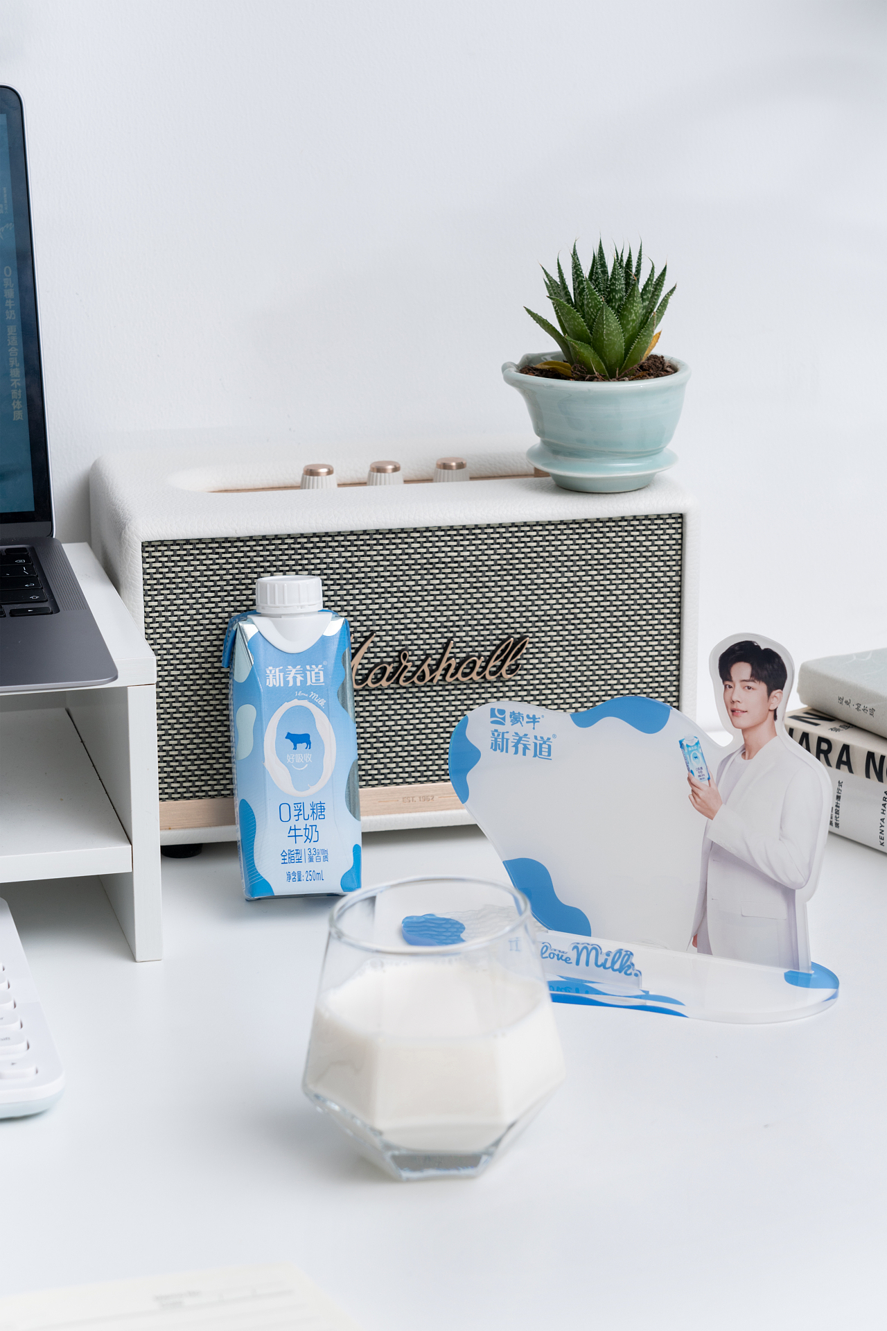 肖战 x蒙牛手机支架