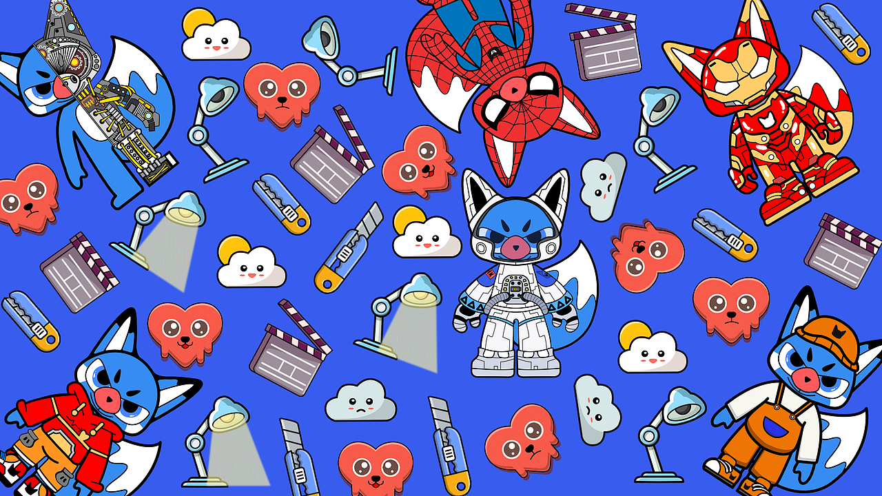 FOX 小狐狸设计| IP形象设计（图ZMzAwNzAxMjEy） - IP形象 - 站酷设计师叁小金原创素材 - 站酷ZCOOL