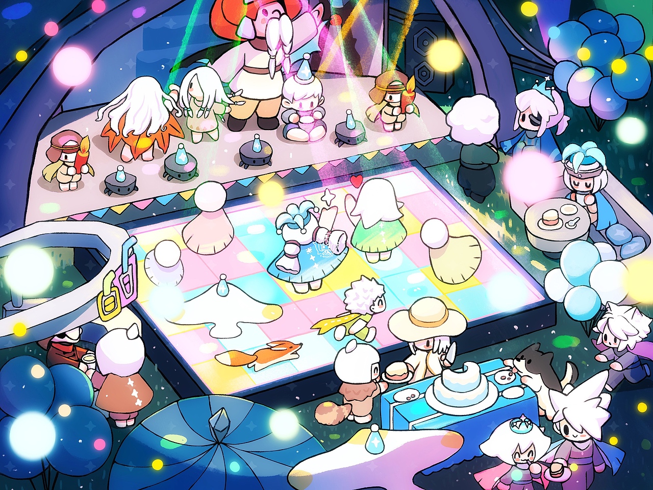 光遇四周年（图ZMzQ0OTA0MDk2） - 艺术插画 - 站酷设计师CHUN7原创素材 - 站酷ZCOOL