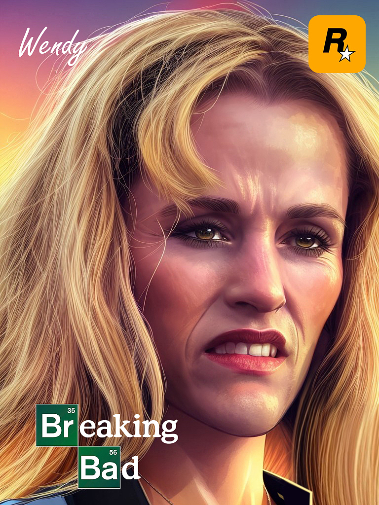 GTA版《絕命毒師》人物群像（圖ZMzU0MDQ4NTk2） - 藝術(shù)插畫 - 站酷設(shè)計師零度暗物質(zhì)原創(chuàng)素材 - 站酷ZCOOL