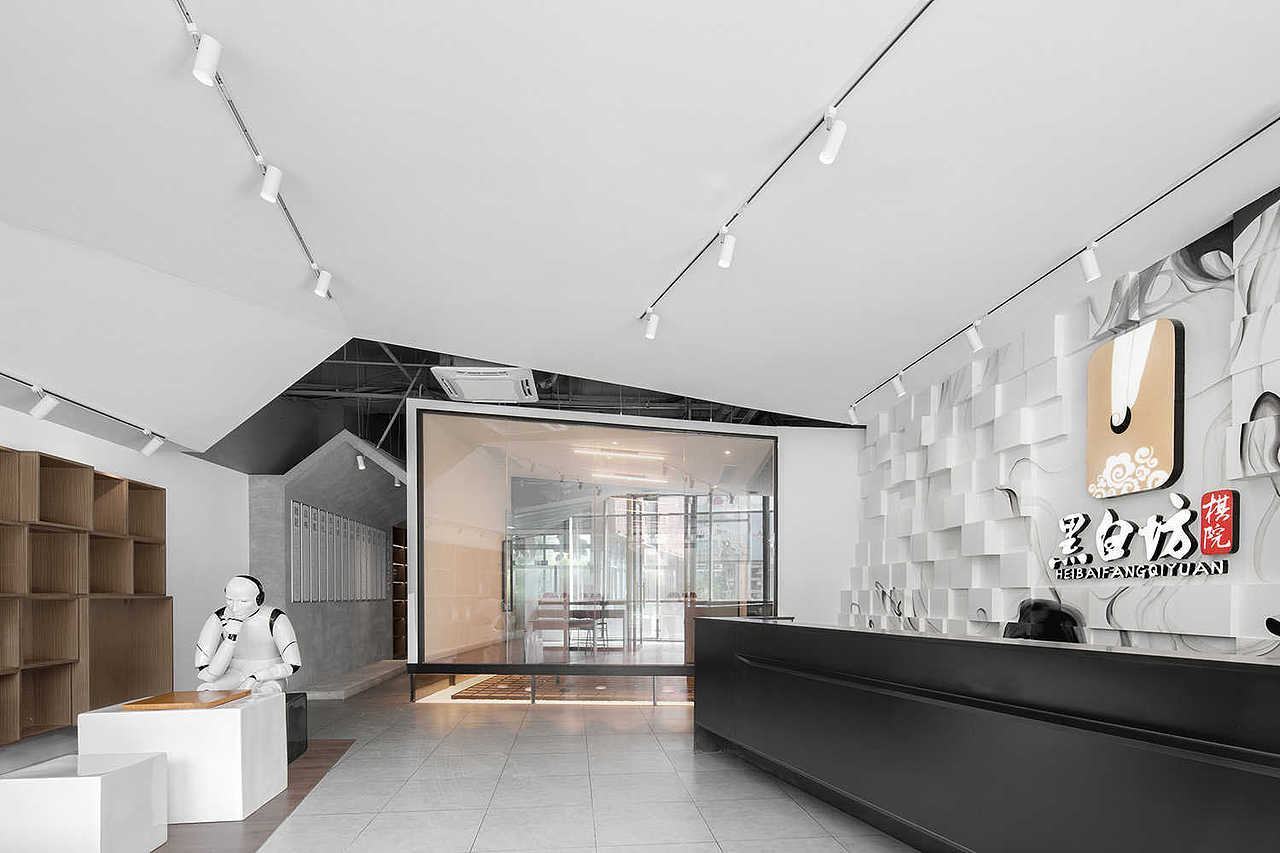 黑白坊棋院装修设计案例（图ZMzMyMjQ2Njcy） - 商业空间设计 - 站酷设计师工装之家装修网原创素材 - 站酷ZCOOL