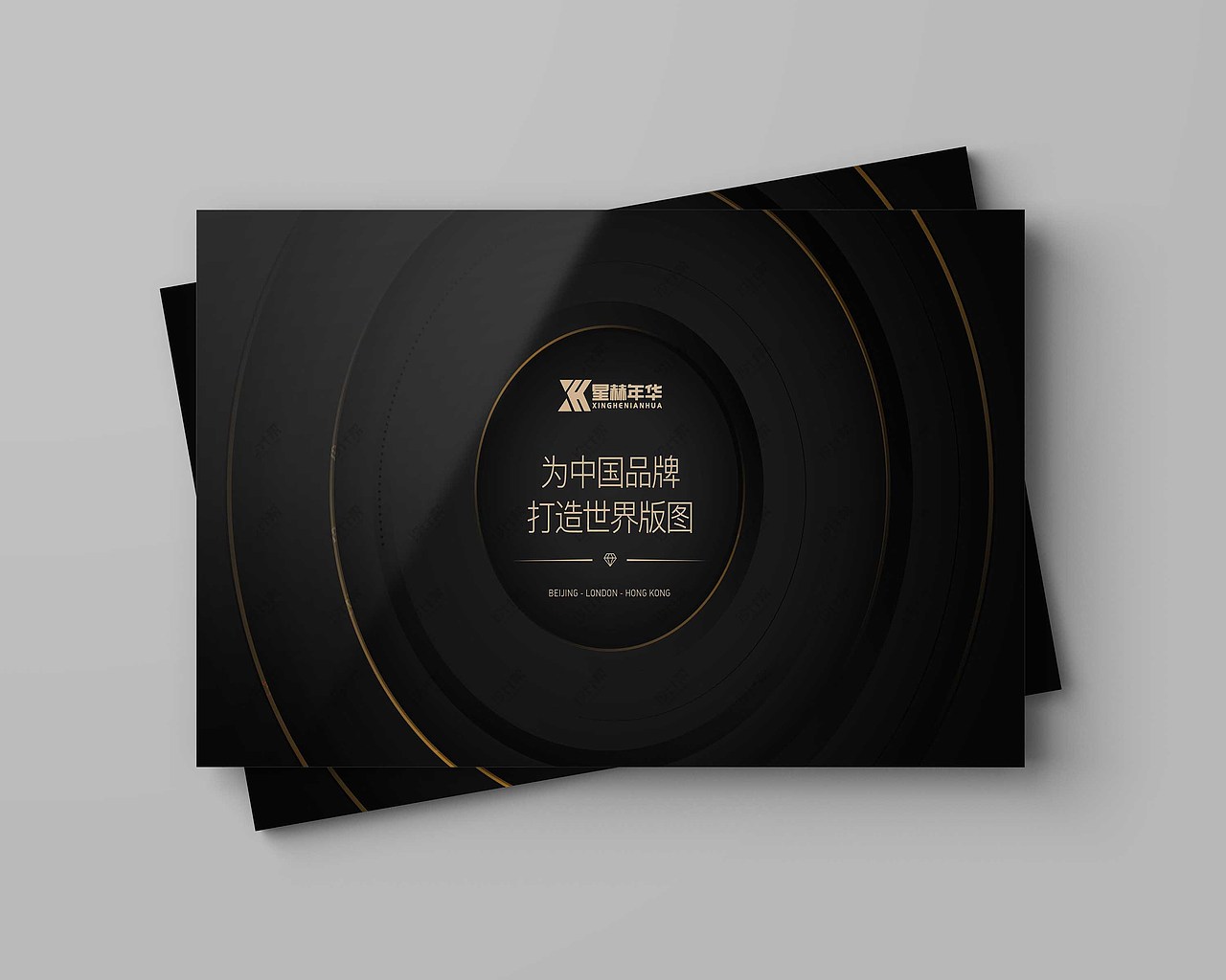 高端黑金企业宣传画册设计（图ZMzM2Mzg5MDcy） - 书籍/画册 - 站酷设计师品牌设计帮原创素材 - 站酷ZCOOL