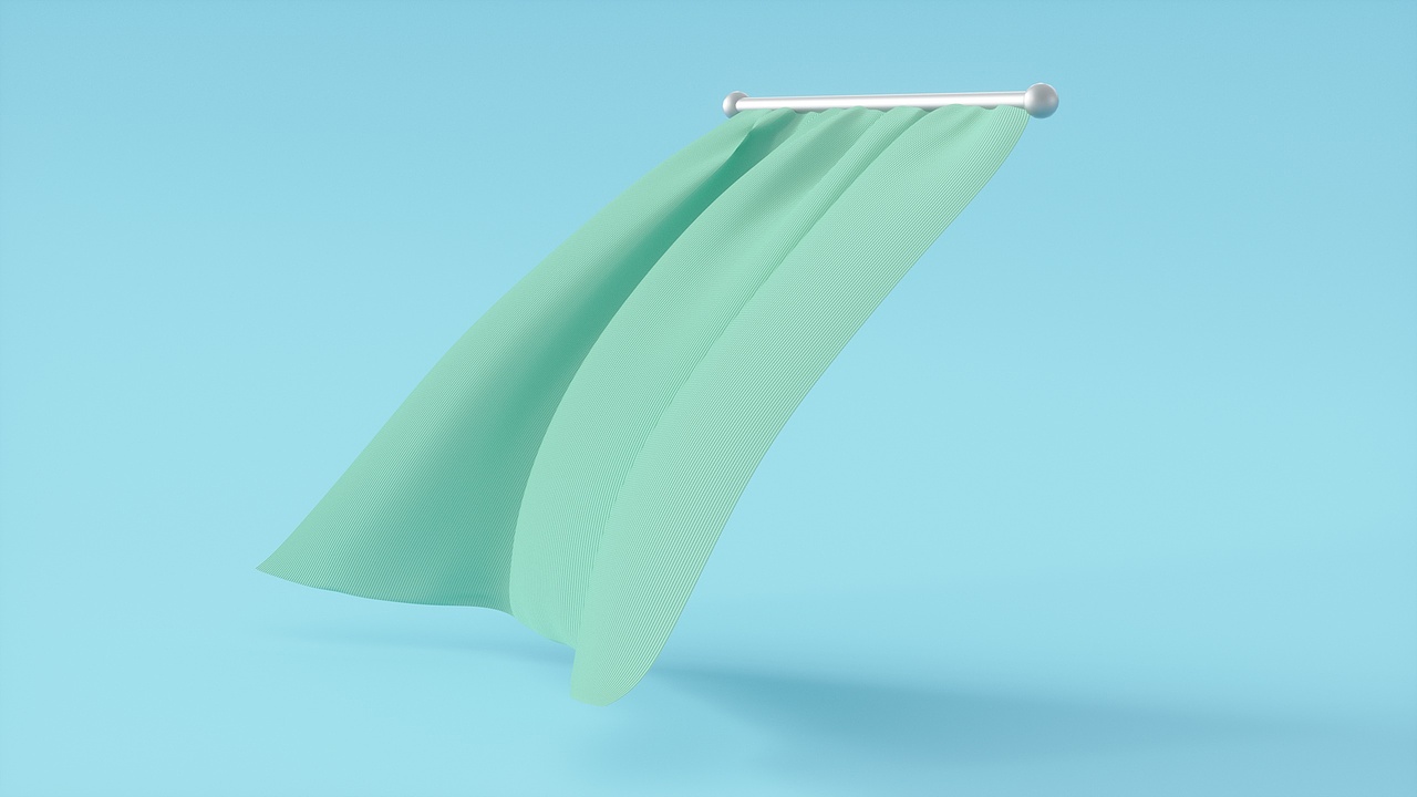 朦朦胧胧,若影若现,一帘美景,一帘梦。