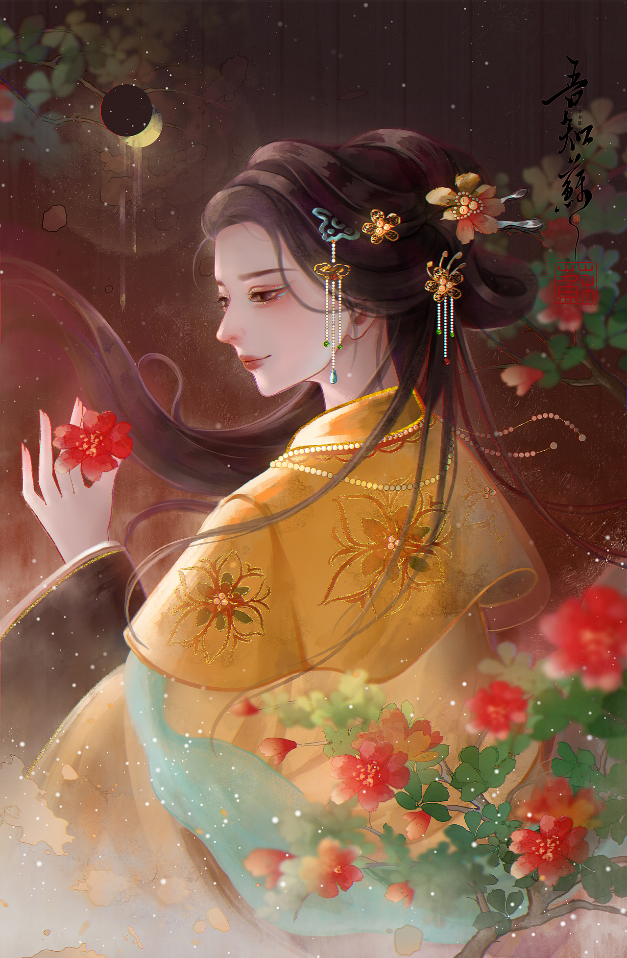 花仙系列（图ZMzYzMjI2ODUy） - 商业插画 - 站酷设计师吾知苏原创素材 - 站酷ZCOOL