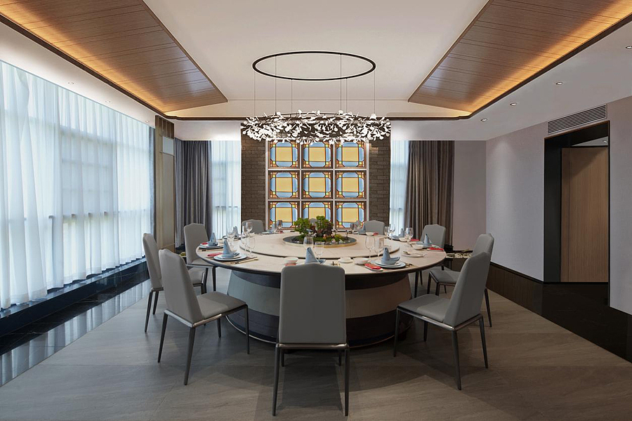 东莞新嘉园海鲜餐厅包房设计欣赏（图ZMzM2MTc5ODMy） - 酒店餐饮设计 - 站酷设计师尤度设计原创素材 - 站酷ZCOOL