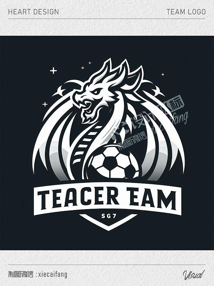 龙威凌云足球队徽设计