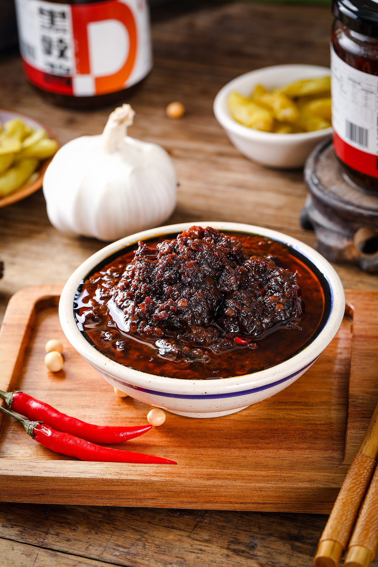 黑鼓酱 香辣椒酱 拌料 下饭佐料 大豆蛋白 小米椒