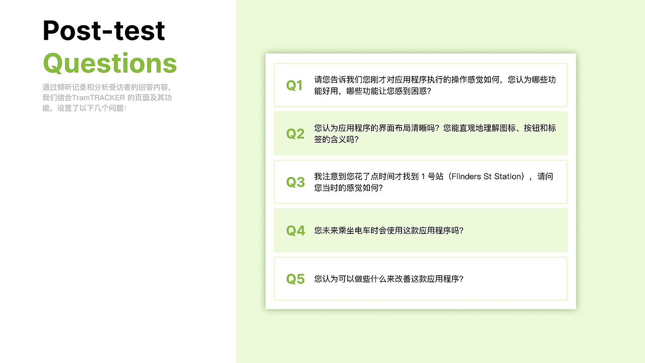 墨尔本官方电车应用用户体验研究