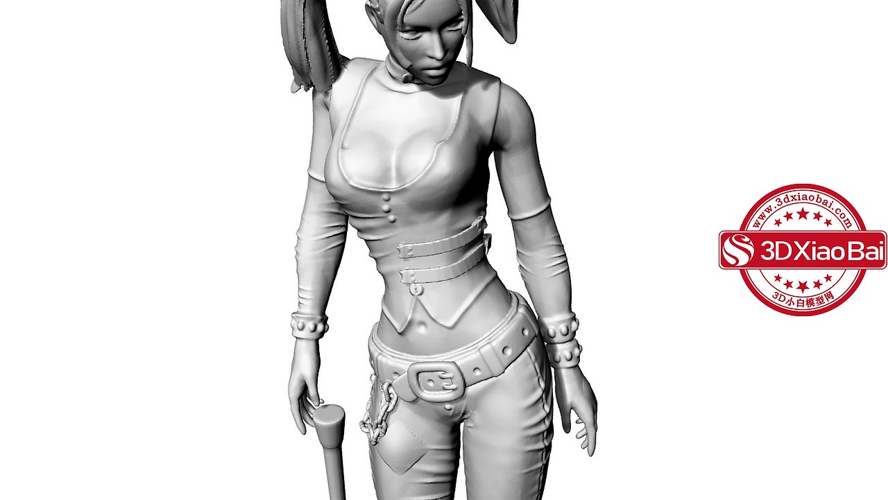 dc漫画哈莉·奎茵3d模型