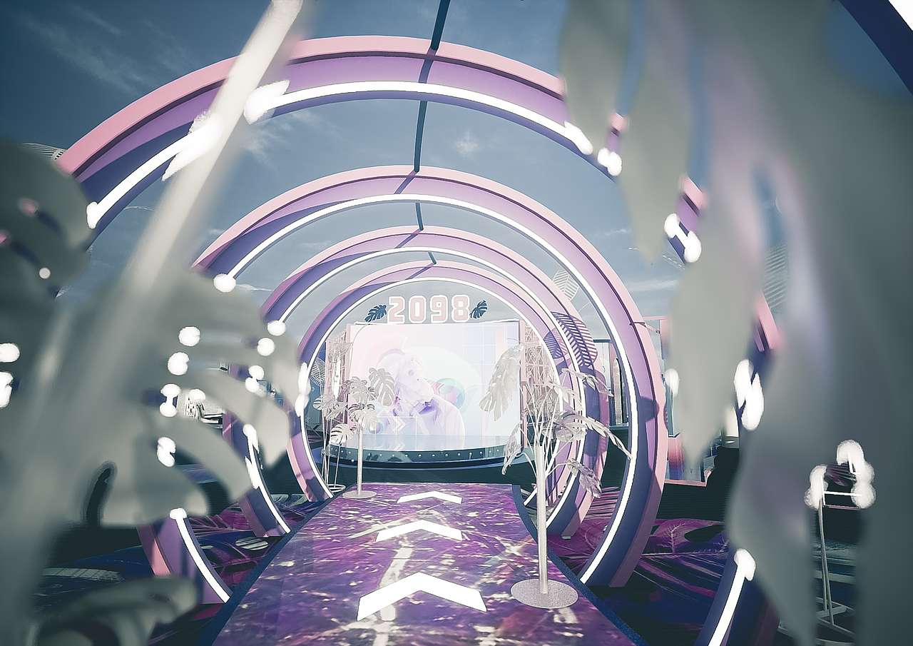 商业美陈|穿越2098