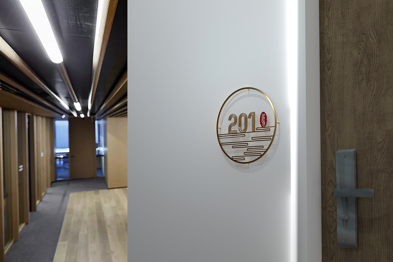 居易酒店品牌形象及导视系统（图ZMjk4MTYwMDY0） - 酒店餐饮设计 - 站酷设计师郝卿金箭标识原创素材 - 站酷ZCOOL