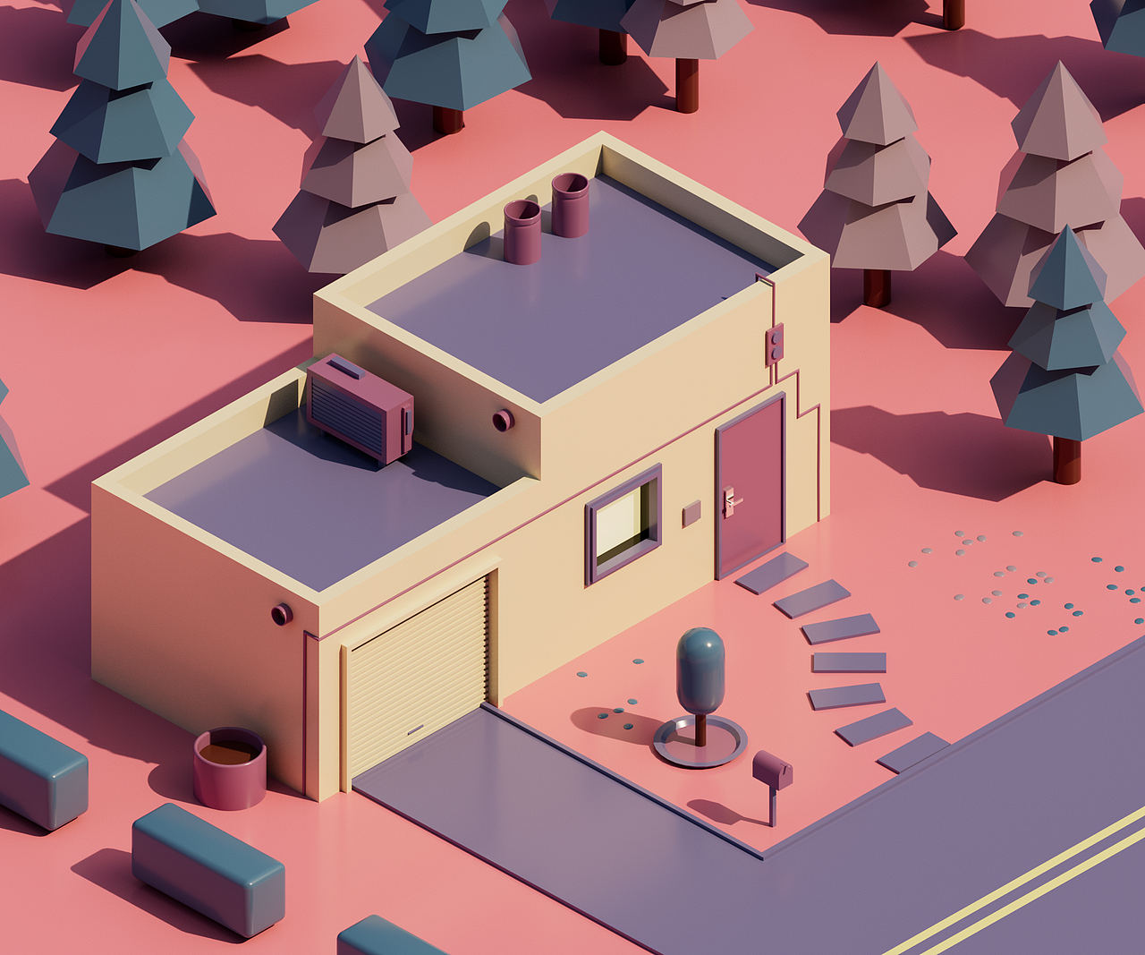 3D作品（图ZMzE0NjczNDQ4） - 建筑/空间 - 站酷设计师良同学原创素材 - 站酷ZCOOL