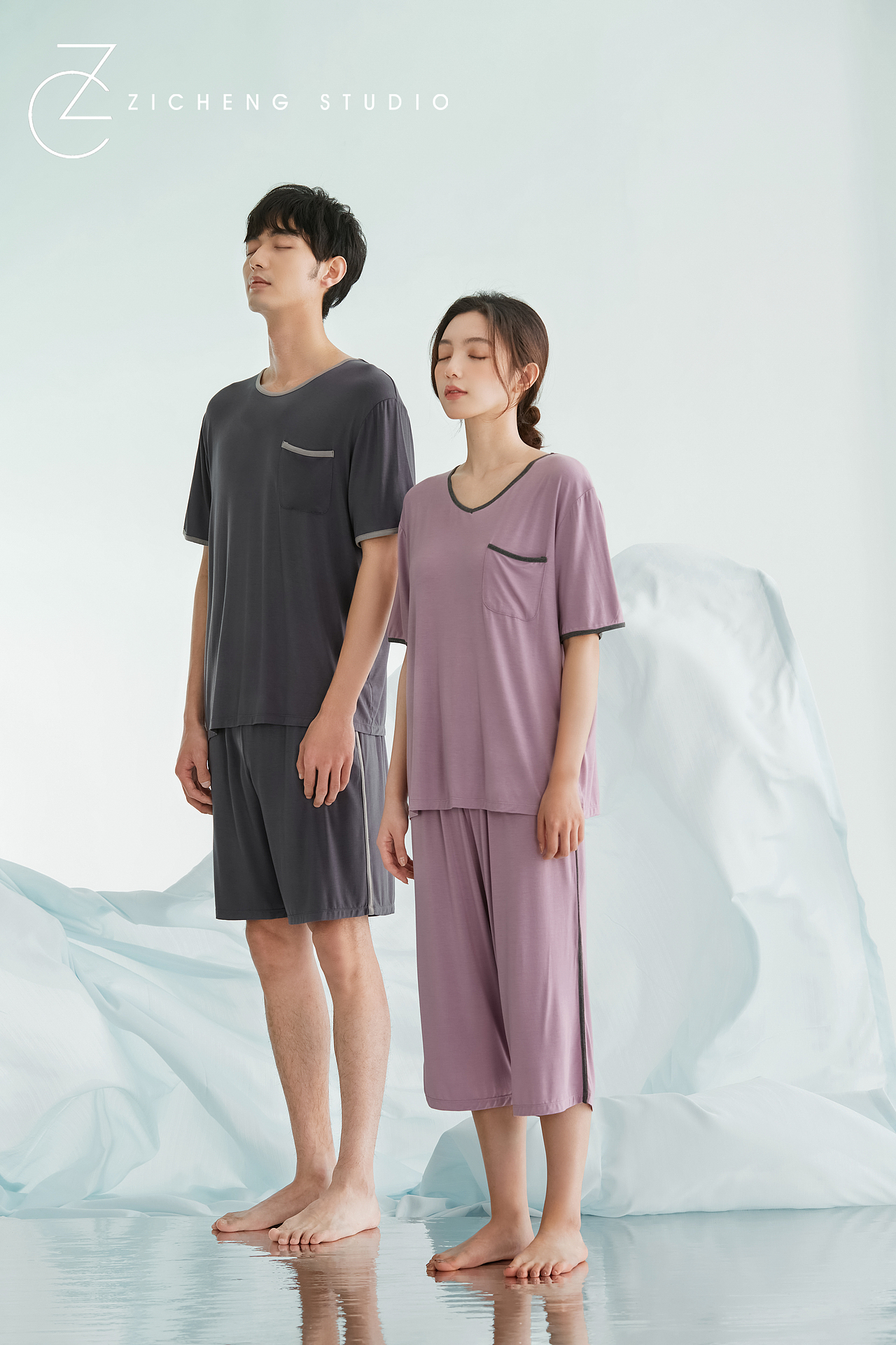 猫人家居服（图ZMzM4MTU0NjEy） - 人像摄影 - 站酷设计师ZCSTUDIO原创素材 - 站酷ZCOOL