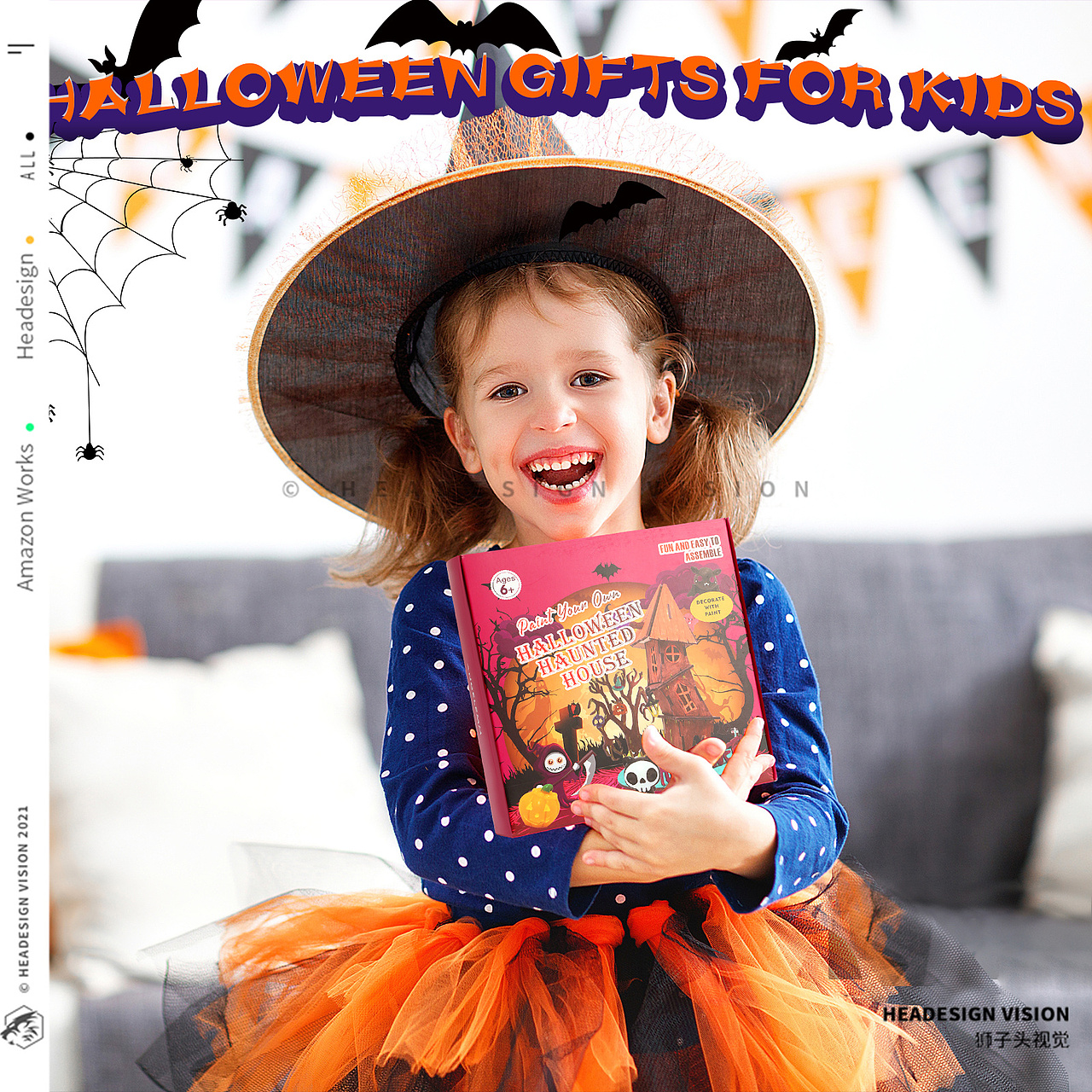 3D鬼屋产品拍摄_主图设计_A+页面设计-狮子头视觉（图ZMzE0MDA5NTM2） - 电商 - 站酷设计师亚马逊主图设计原创素材 - 站酷ZCOOL