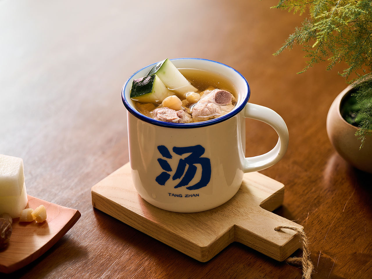 汤盏品牌/原蛊营养炖汤/美食菜品拍摄案例