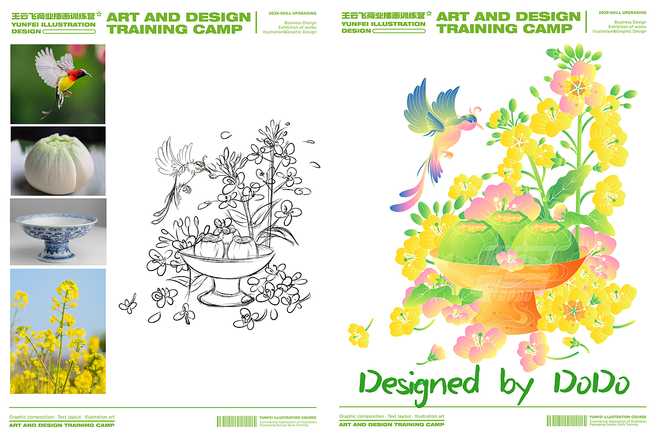 插画训练营插画设计作品集（图ZMzQ3MDczMDI4） - 商业插画 - 站酷设计师DODO嘟嘟鸟原创素材 - 站酷ZCOOL