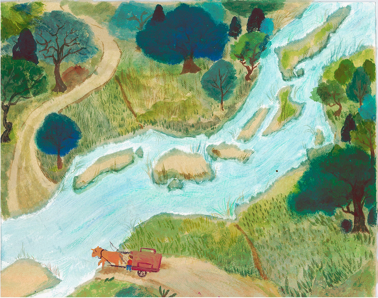 《关于故乡的零散记忆》(图ZMzA0NjQ1NDI4) - 儿童插画 - 站酷设计师雨山Mango原创素材 - 站酷ZCOOL