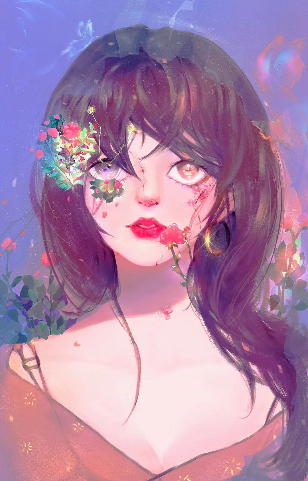 头像（图ZMzQxMTk4NzYw） - 艺术插画 - 站酷设计师不吐核原创素材 - 站酷ZCOOL
