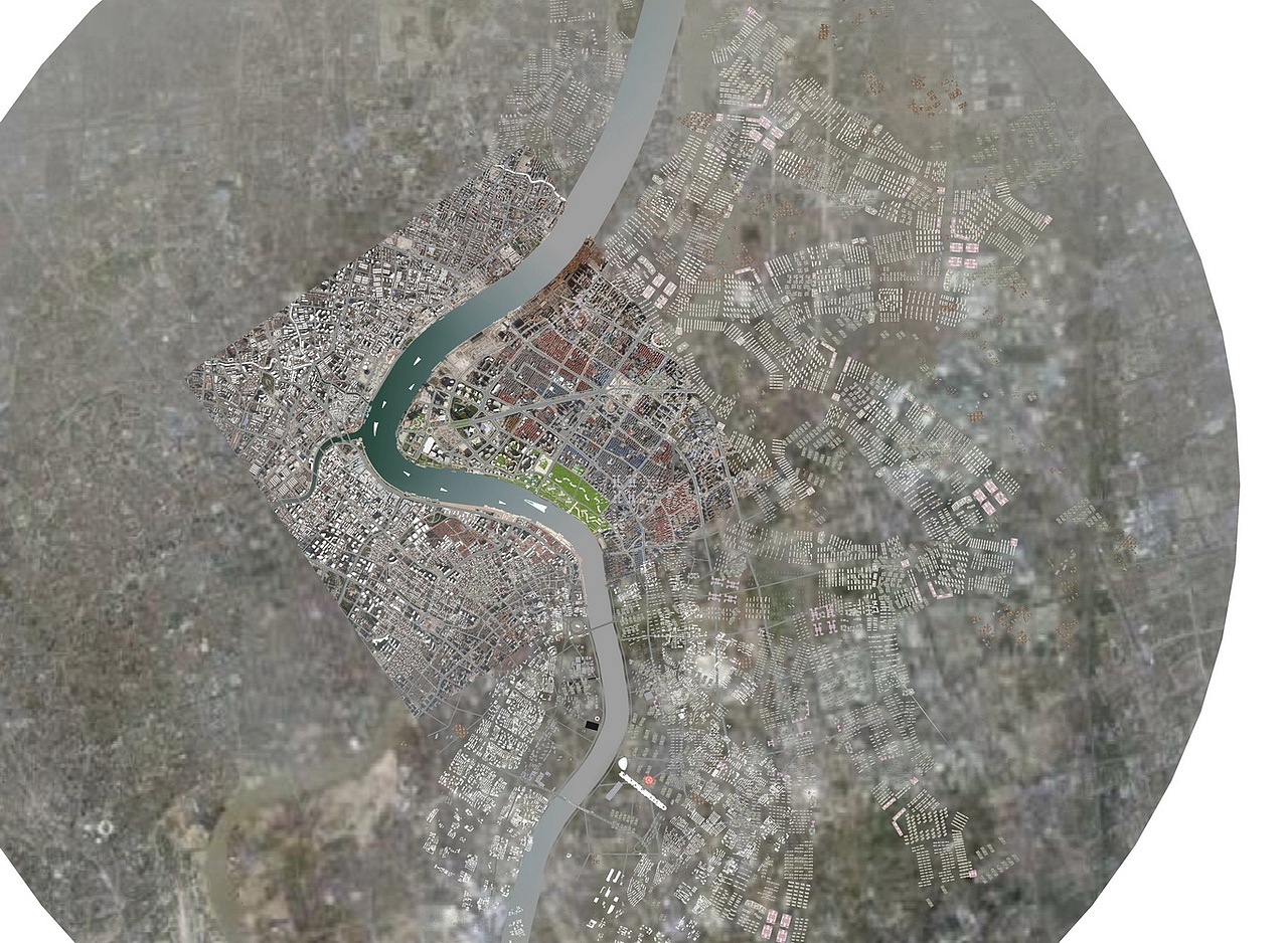 上海浦东外滩建筑模型SU模型