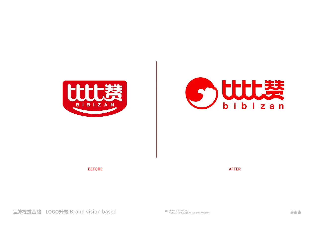 比比赞 休闲零食 品牌升级IP设计 