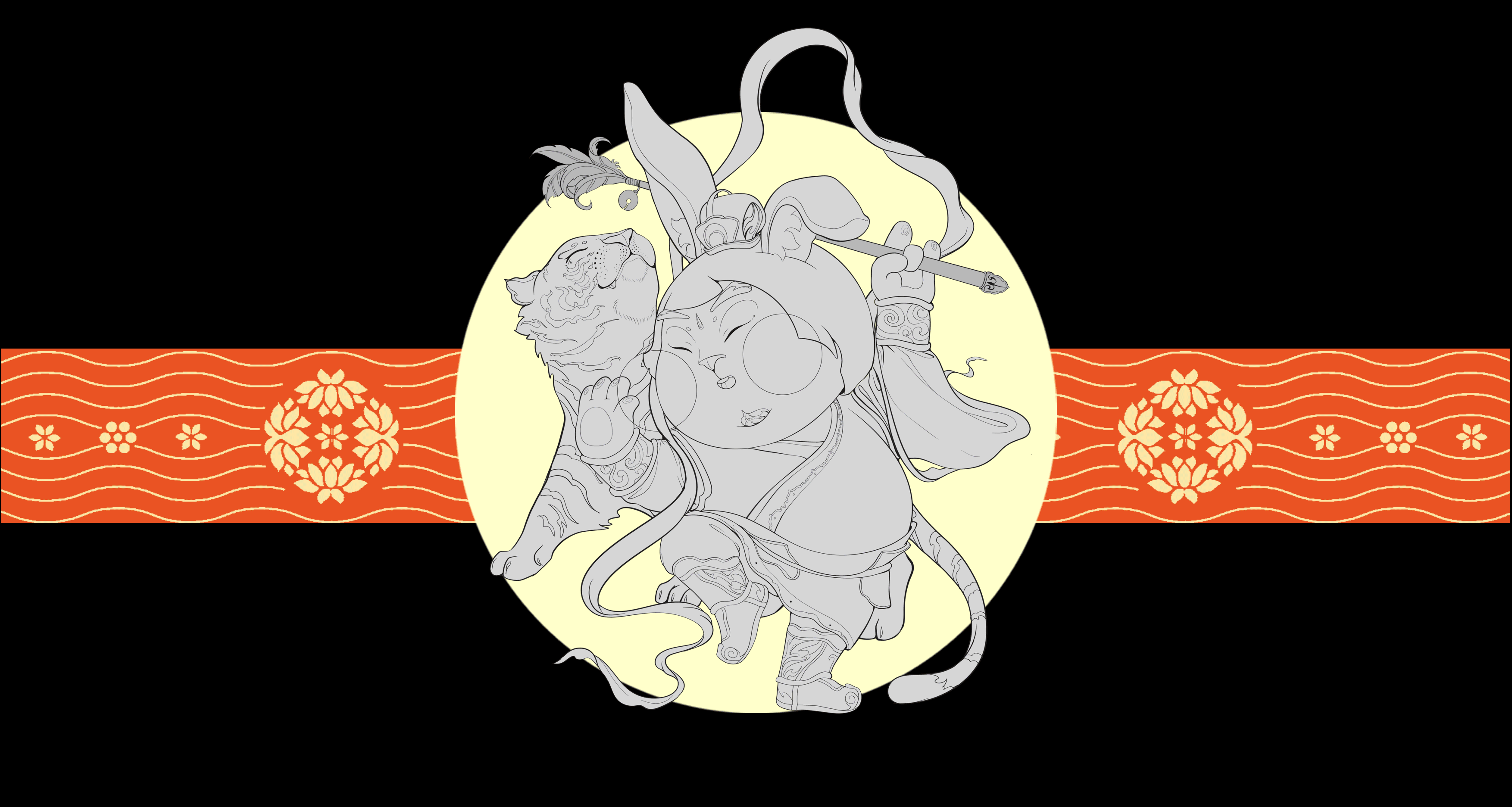 兔年插画 |COS神仙鉴赏（图ZMzE3MTgzNzg0） - 商业插画 - 站酷设计师水瓜籽原创素材 - 站酷ZCOOL