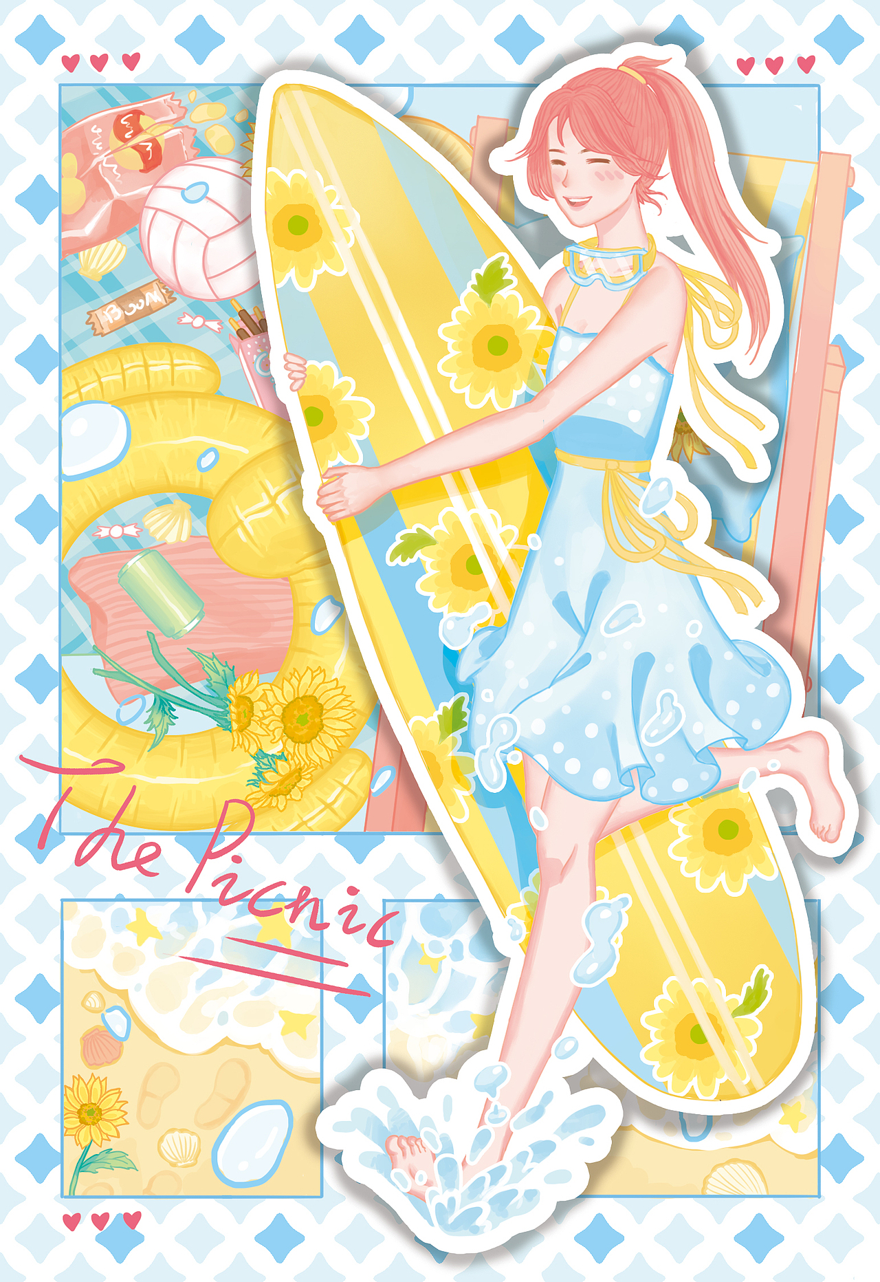 2020-2021插画作品（图ZMzM5ODg3OTE2） - 商业插画 - 站酷设计师镜从余原创素材 - 站酷ZCOOL